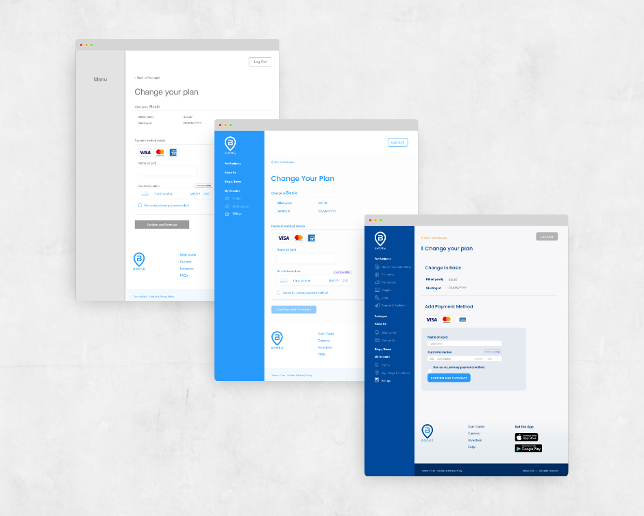 Broke UX example