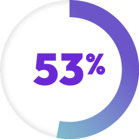 53 per cent graphic