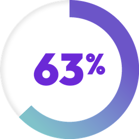 63 per cent graphic